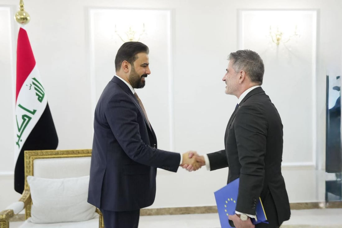 EU ambassador conveys bloc’s ‘support’ for incoming Iraqi government in meeting with Zaidi