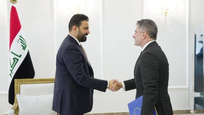 EU ambassador conveys bloc’s ‘support’ for incoming Iraqi government in meeting with Zaidi
