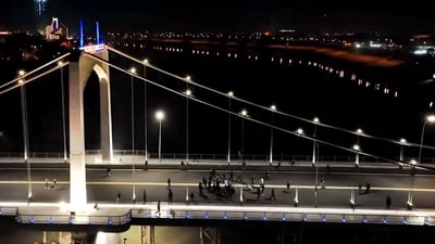 إغلاق الجسر المؤدي إلى المنطقة الخضراء بالتزامن مع تظاهرة داعمة لإيران