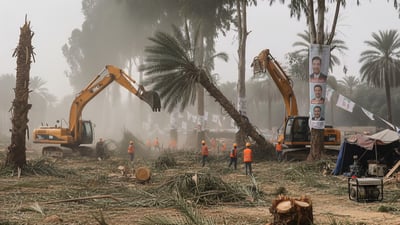 مرصد العراق الأخضر: لم نتحمل رؤية الأشجار مدمرة والمرشحون أساؤوا للبيئة