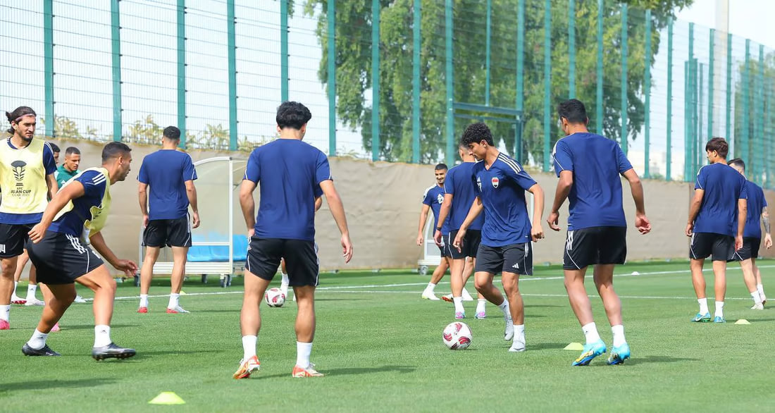 Photos: Iraqi football team gears up for Asian Cup round of 16