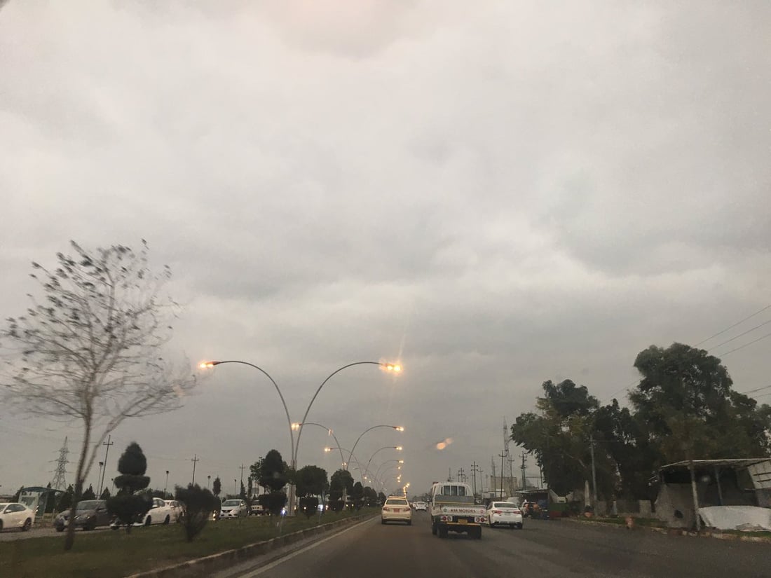 Thunderstorms continue in Duhok, light rain expected in Erbil and Nineveh