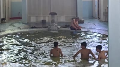 Hamam Al-Alil spa town reopens, drawing tourists and locals alike