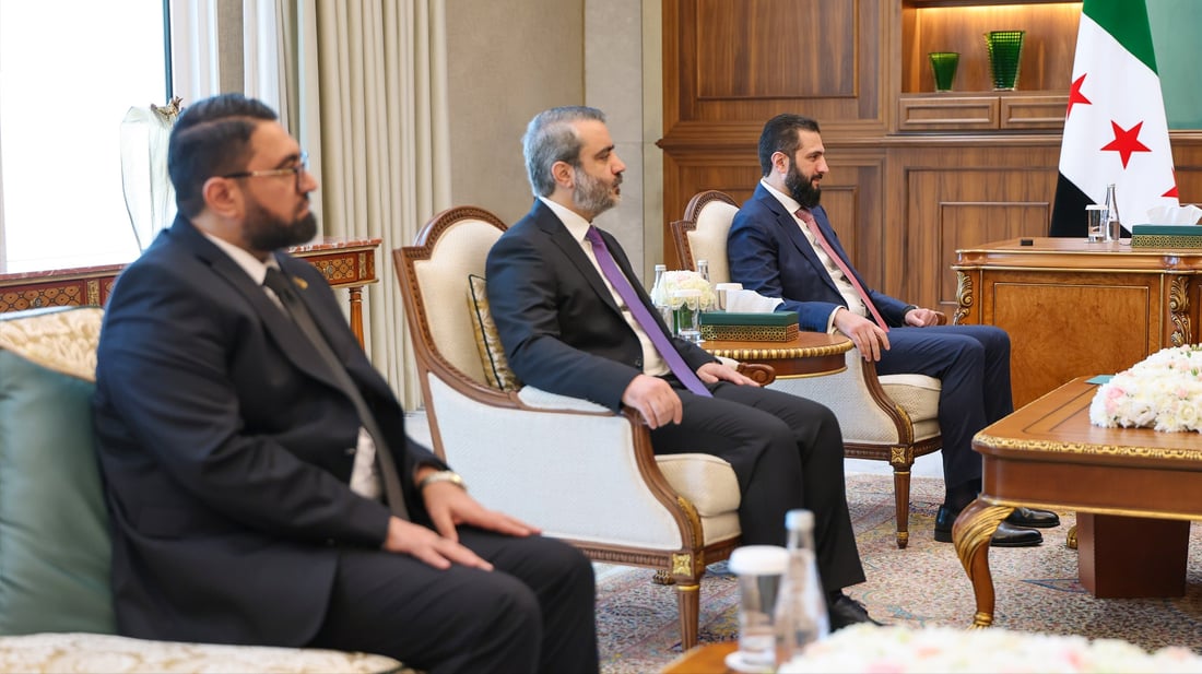 الشرع ناقش مع فائق زيدان ملفات قانونية وشؤون القضاء (صور)