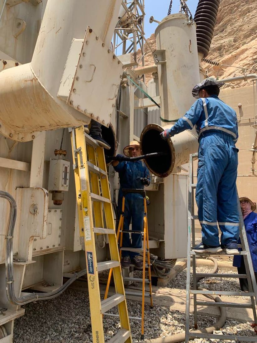 پاش زیاتر لە ساڵێک محاویلەیەکی وێستگەی بەرهەمهێنانی کارەبای دەربەندیخان خرایەوەکار