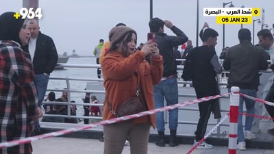 عرض للسيارات ال “أنتيكا” على كورنيش شط العرب (فيديو)
