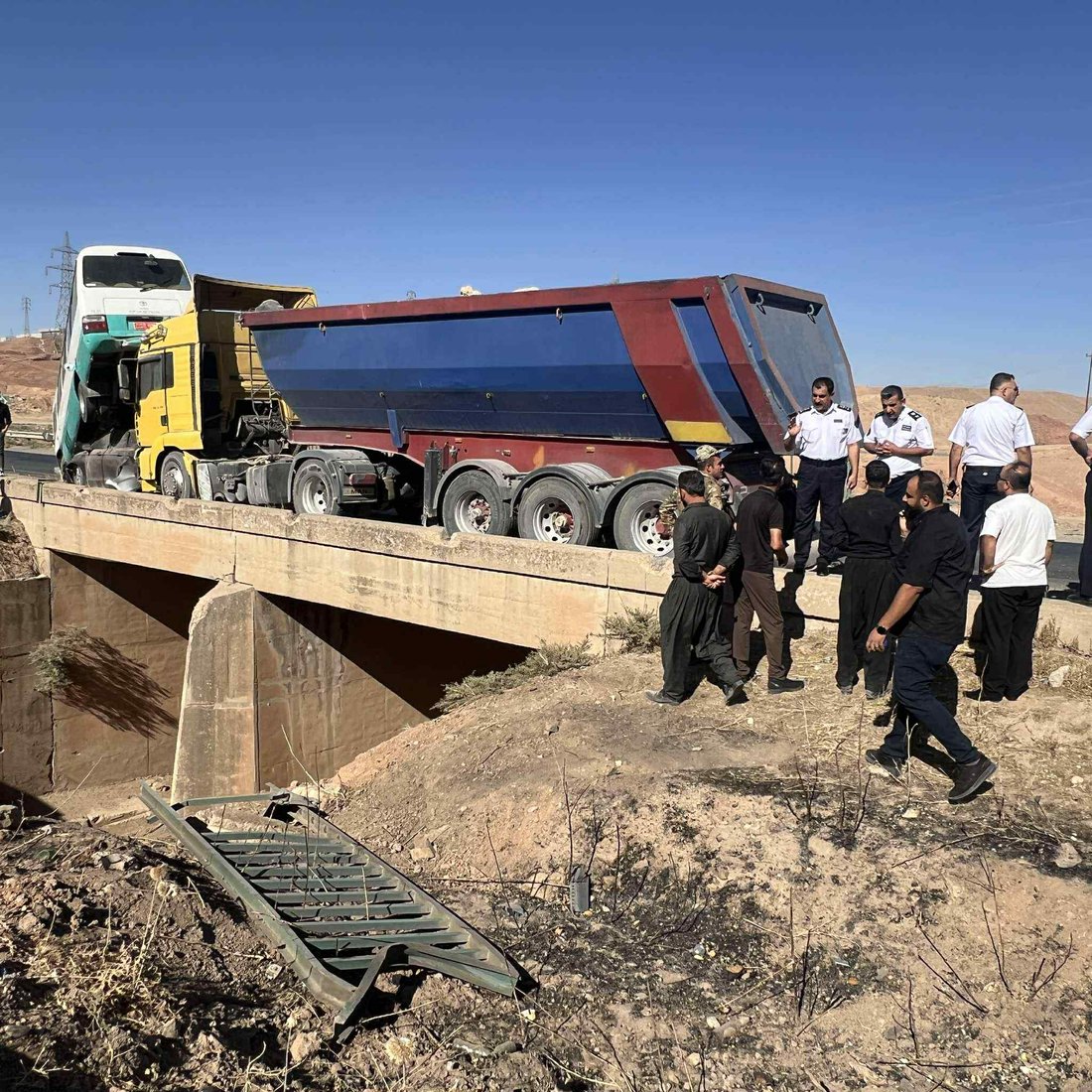 Pile-up on Sulaymaniyah–Chamchamal road injures three