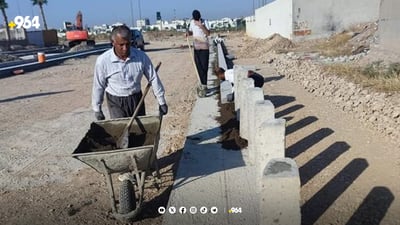 پێنج شەقامی 30 مەتری لە هەولێر قیرتاو دەکرێن