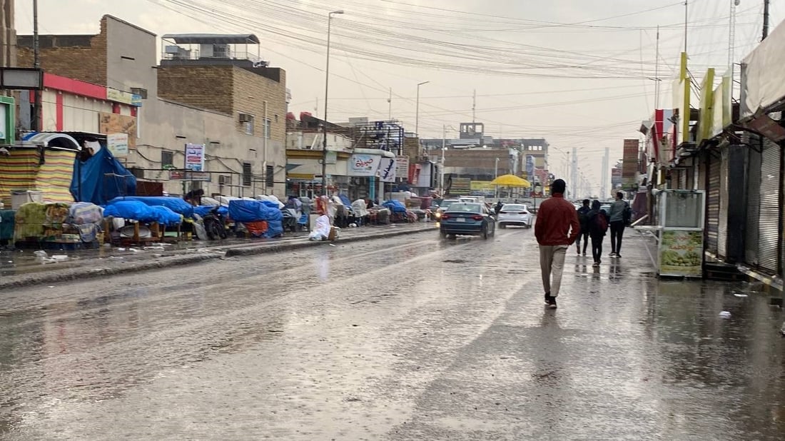 منبئ جوي: الناصرية تسجل أعلى نسبة هطول مطري منذ عام 1963 (صور)