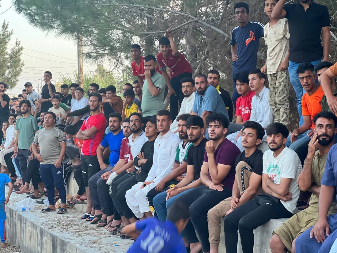 صور: مباراة مثيرة وشغب جماهيري في ختام بطولة داقوق.. طيار ينتزع الكأس من النصر