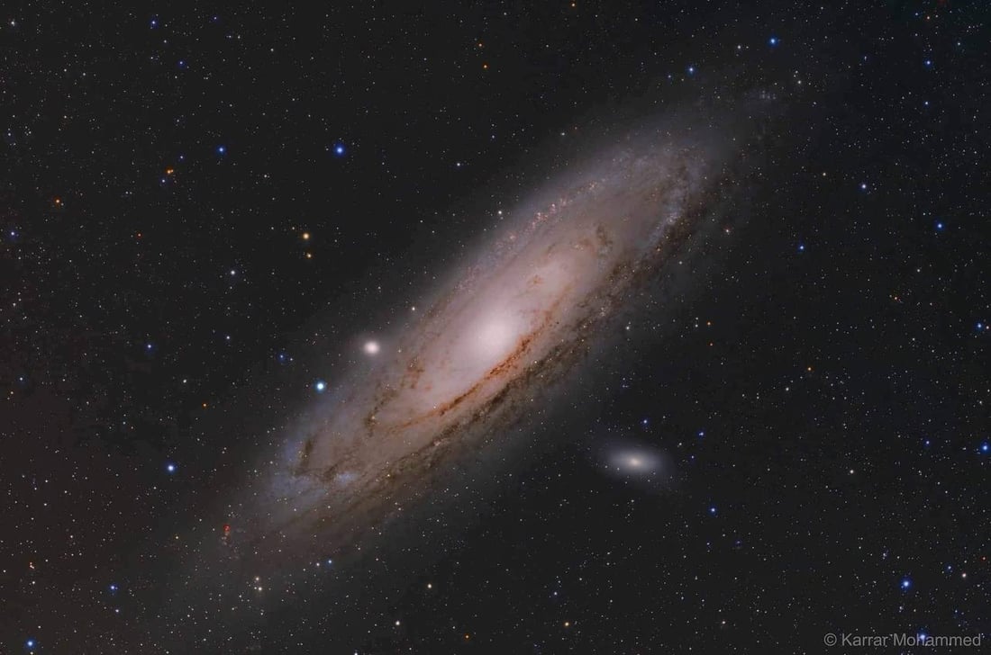 مخيم فلكي في واسط يرصد احتراق النيازك ووكالة ناسا تنشر إبداعات العراقيين (صور)