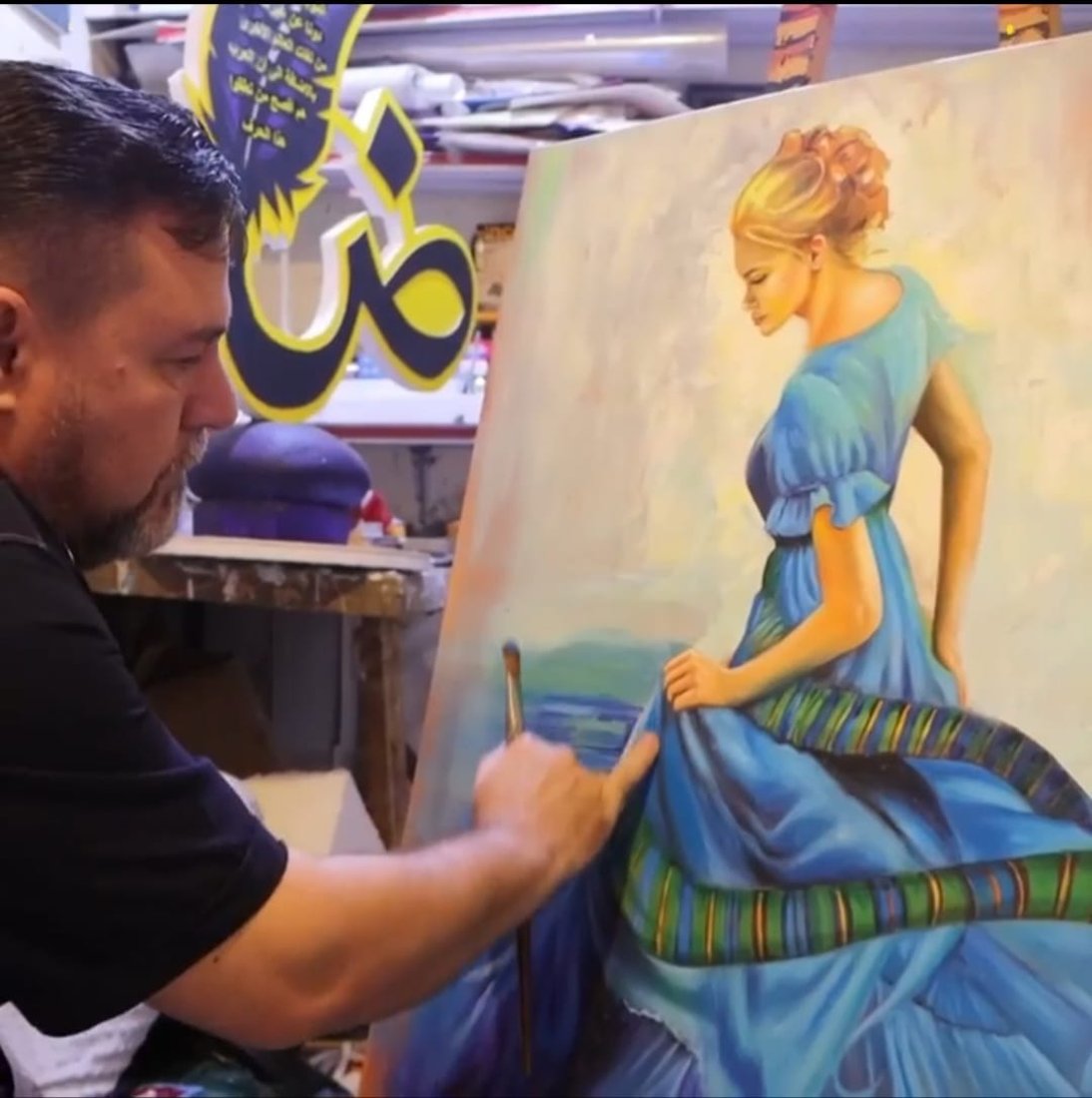 Diyala artist cultivates community through art supply store