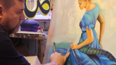 Diyala artist cultivates community through art supply store