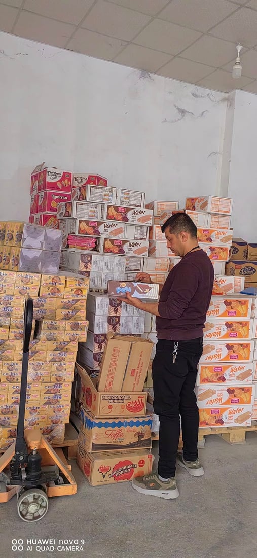 120 كارتۆن نەستەلە لە رانیە دەستى بەسەرداگیرا