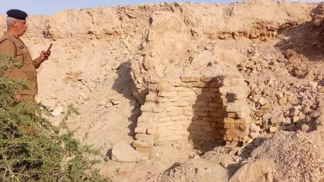 Authorities deny archaeological discovery as dispute over housing plans turns physical