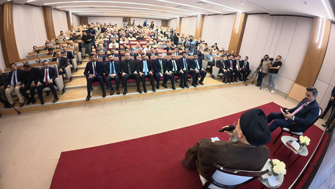 الحكيم يبارك خطوات الزيدي في الشراكة مع أميركا ويدعو لحصر السلاح وتجنب قصف الجوار