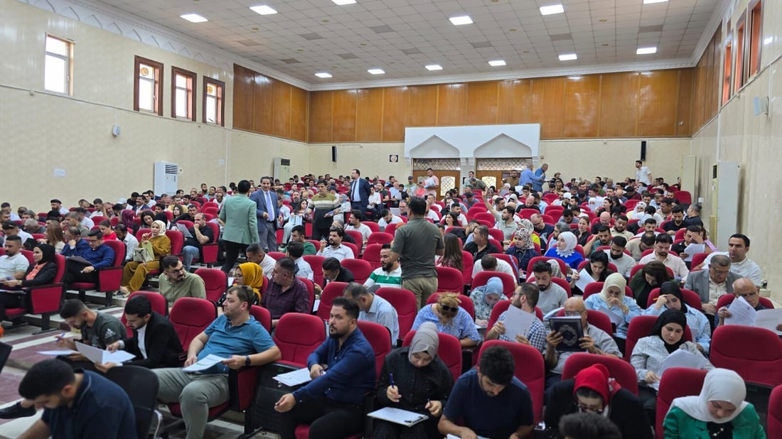 بە سەدان رۆژنامەنوس لە كەركوك تاقیكردنەوەیان ئەنجام دا