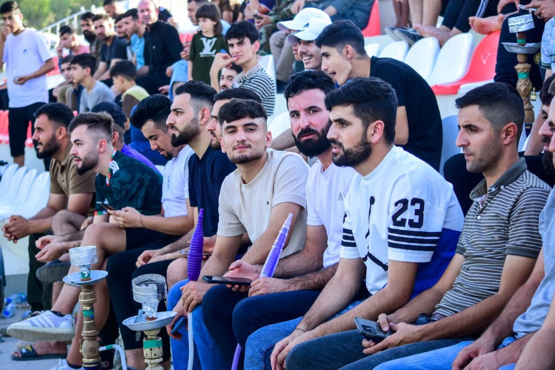 تلعفر يسحق سنوني سنجار برباعية نظيفة ويتوج بلقب رواد غرب نينوى (صور)