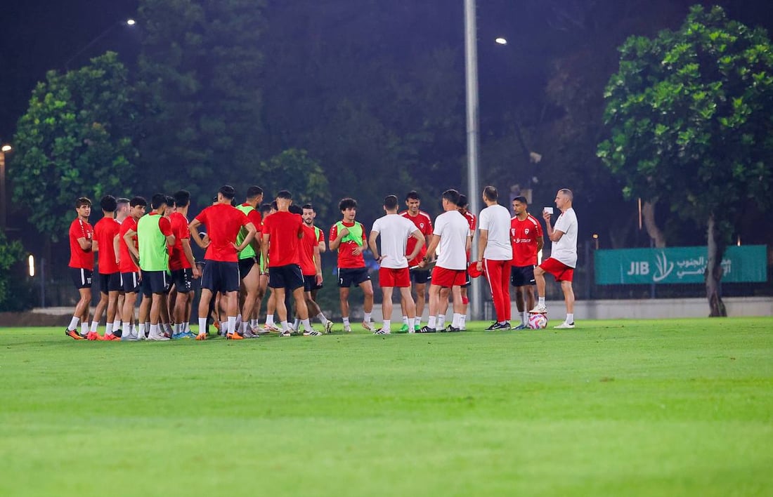 بحضور درجال ويونس محمود.. صور من تدريبات أسود الرافدين قبل مواجهة إندونيسيا