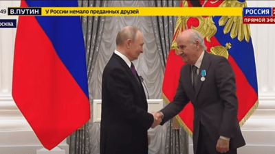 بوتين يكرم البروفيسور الكردي رشاد ميران بجائزة بوشكين ورحب بزيارة كردستان