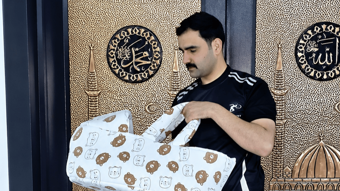 منداڵێکی ساوا لە بەردەم مزگەوتی بەردەڕەش دۆزرایەوە