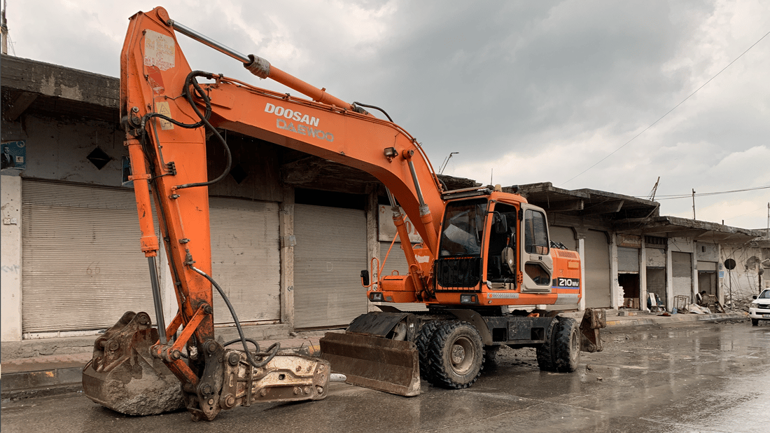 دوکانەکانى ناو بازاڕى قەڵادزێ دەڕوخێنرێن