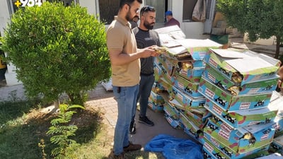 لە کەرکوک زیاتر لە یەک تۆن و نیو شیر دەستیبەسەردا گیرا