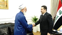 السوداني يبحث مع رئيس دار الإفتاء العراقية السلم الأهل...