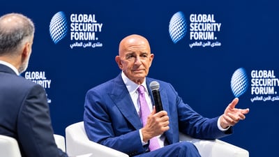 توم براك: مئات الأنبياء جاؤوا إلى الشرق الأوسط ولم يتمكنوا من حل نزاعاته