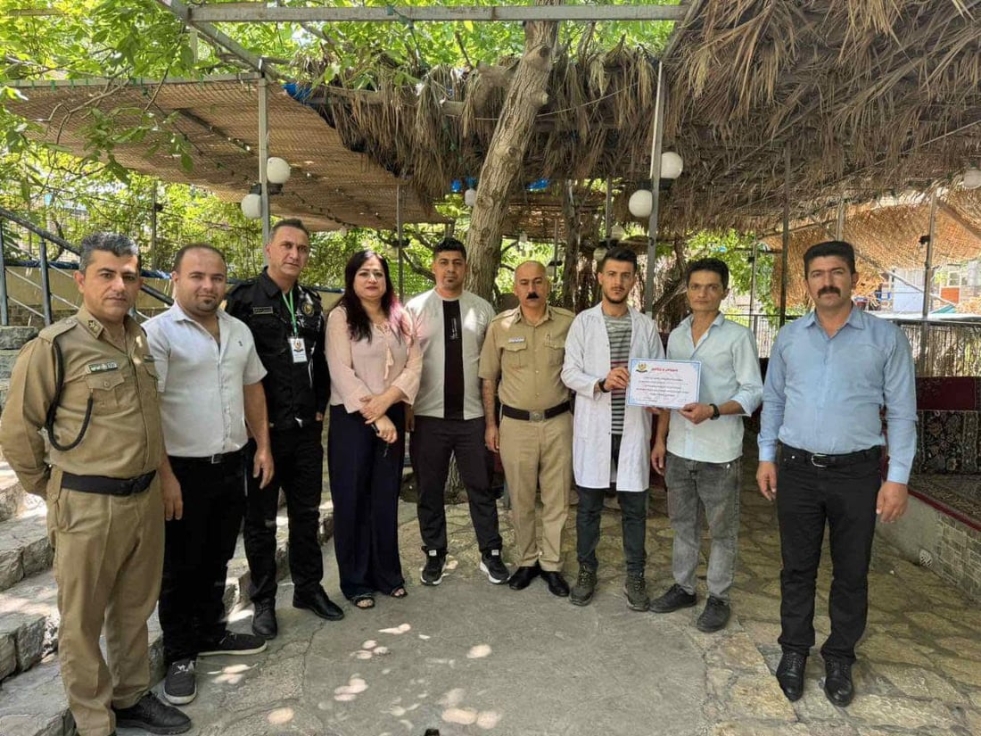 لیژنەکانی هەڵەبجە سێ چێشتخانەیان بە دڵ بوو سوپاسیان کردن