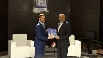 المحافظ لسفير إيطاليا: بابل عاصمة العراق الصناعية.. وننتظر رد روما