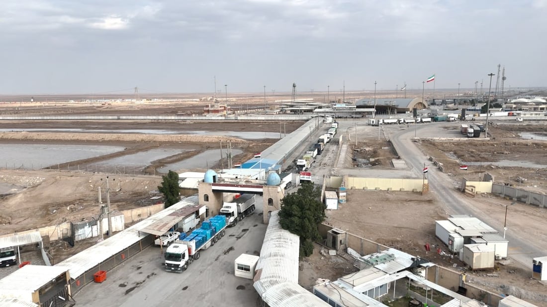 إحصائية أسبوعية: زخم كبير في منفذ الشلامجة وحركة الشاحنات لا تتوقف (صور جوية)