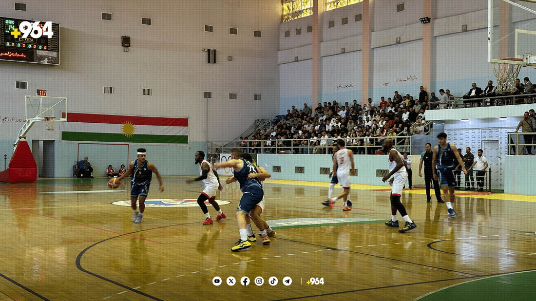 باسکەی زاخۆ بە دیجلە جامیعە دۆڕا