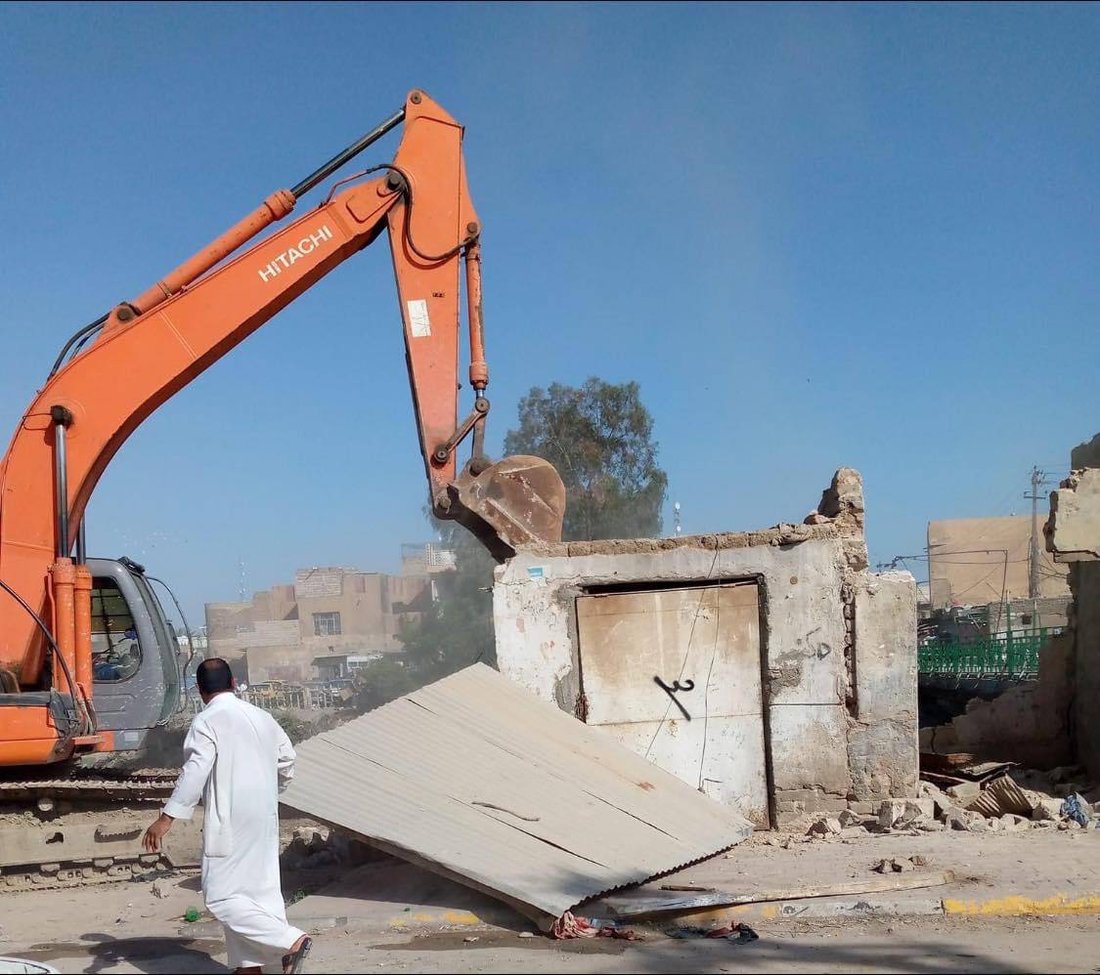 فيديو: المشخاب تودع أقدم جسورها بانتظار جديد يسمح بمرور السيارات