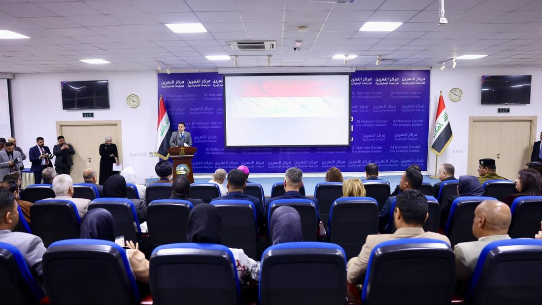 الأمن القومي يقيم احتفالاً بالذكرى الثالثة للقاء بابا الفاتيكان بالسيستاني