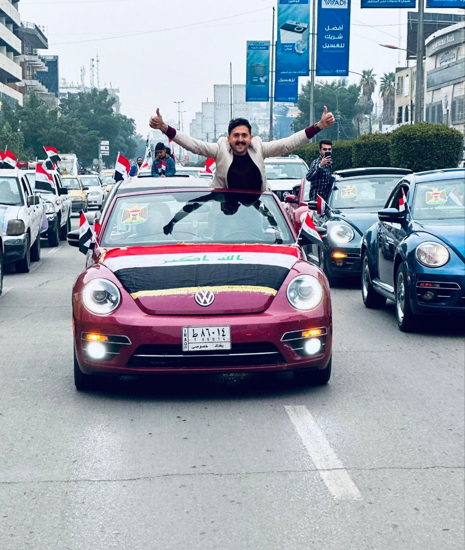 العراقيات يعشقن سيارة الرايخ الألماني.. معتز يجمع ملاك “الرگة” في گروب فيسبوك (صور)