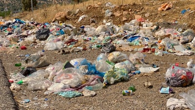 زبڵ و خاشاکەکەی رێگای بالیسان ئەو ناوەی وێران کردووە