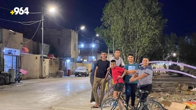 Streetlights installed in Al-Aziziya’s Al-Aruba neighborhood