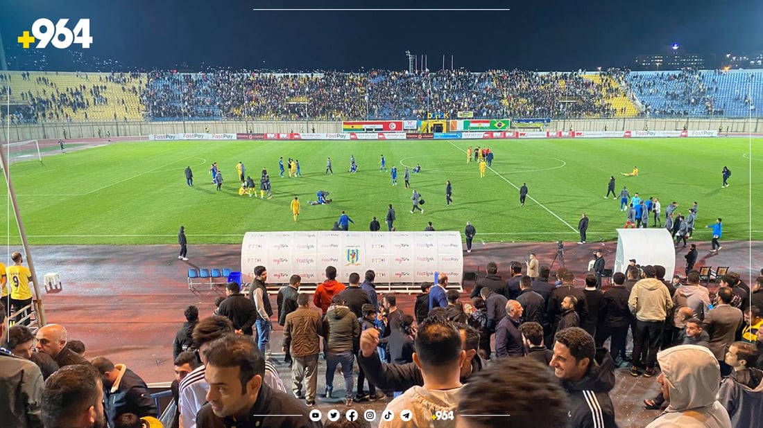 دهۆک لە یاریگەی خۆی و لە نێو هاندەرانیدا شکستی هێنا