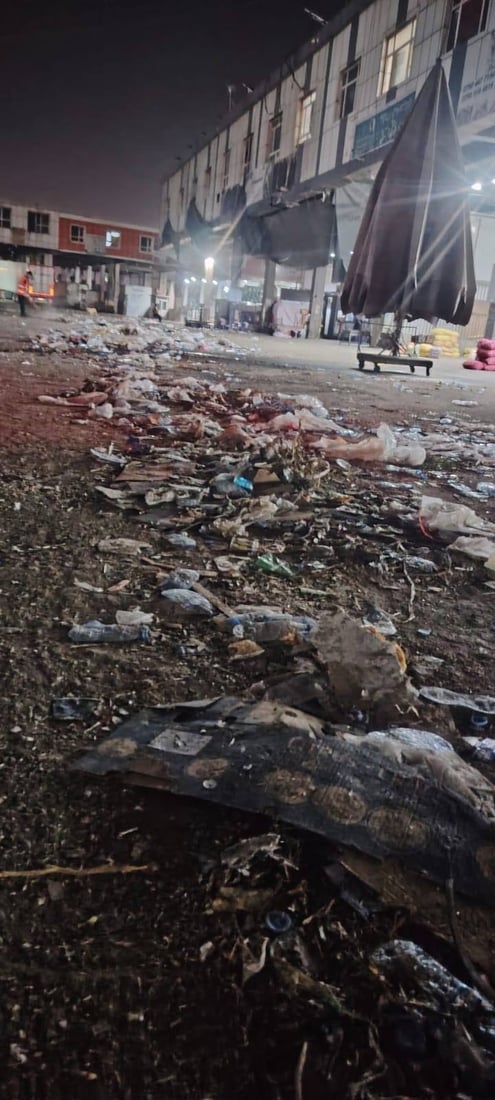 شەوانی هەینی نزیکەی 10 تۆن زبڵ و خاشاک لە عەلوەی هەولێر کۆدەکرێتەوە