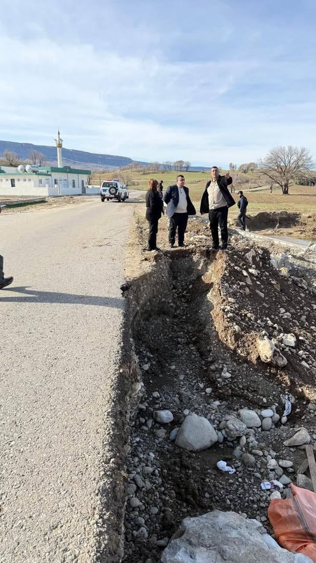 رێگا و پردی زیاتر له‌ 10 گوندى قه‌ره‌داغ چاكده‌كرێنه‌وه‌