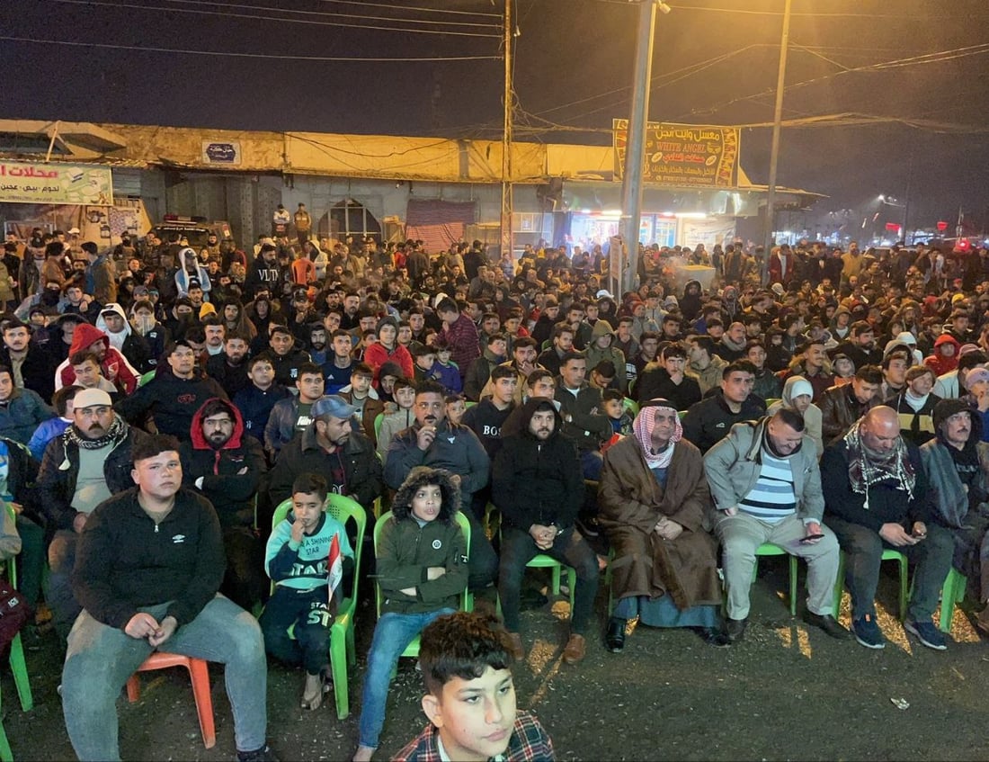 بلد: البرد القارس ينقل منطقة المشجعين من باب الخان إلى قاعات مغلقة (صور)