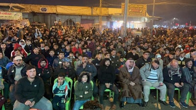 بلد: البرد القارس ينقل منطقة المشجعين من باب الخان إلى قاعات مغلقة (صور)