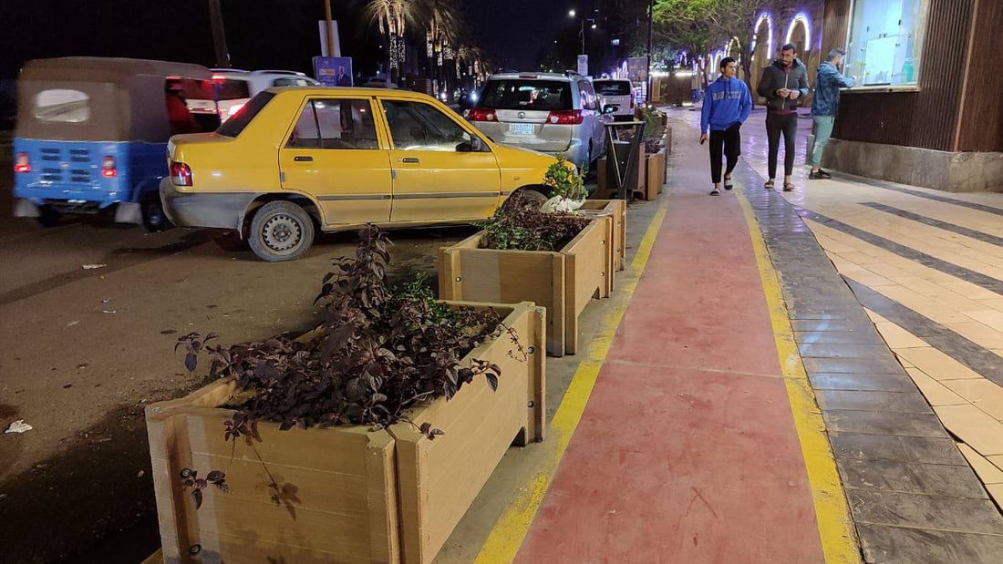 صور: شارع حيفا رائع لكن ليس تماماً.. الحملة توقفت عند “الطلائع” وماذا عن المباني؟