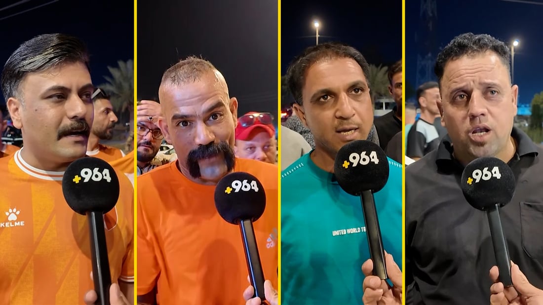 جماهير الكرمة تحتفل في النجف.. انتزعوا 3 نقاط ثمينة من القاسم (فيديو)