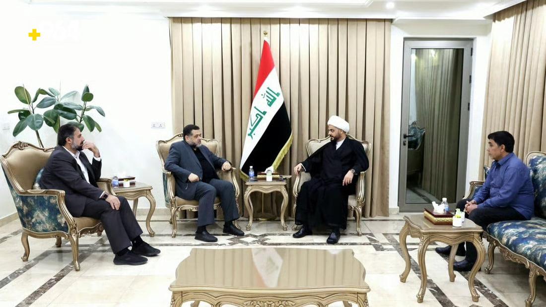 Secretary-General of Asa’ib Ahl Al-Haq meets with Hamas delegation
