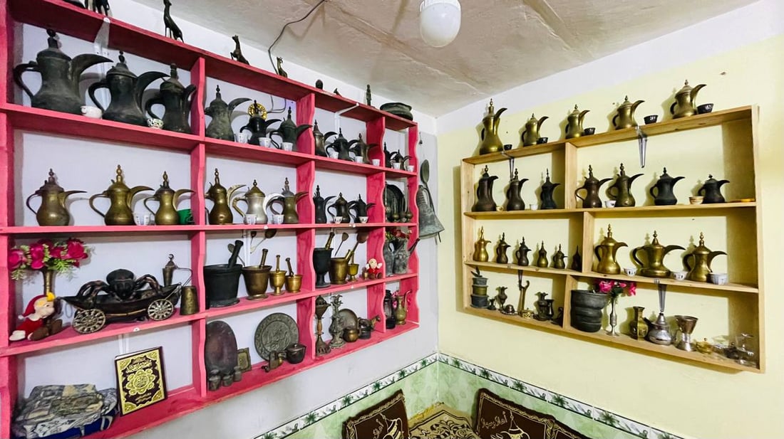 صور: كنز من النحاس في بيت حسن البصراوي.. بعض القطع عمرها 200 عام