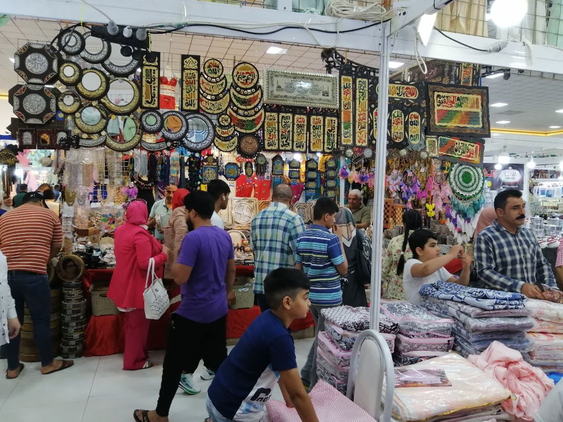 صور: مصريون في كركوك لتقديم “الكشري” وعرض منتجات 8 دول لـ 16 يوماً