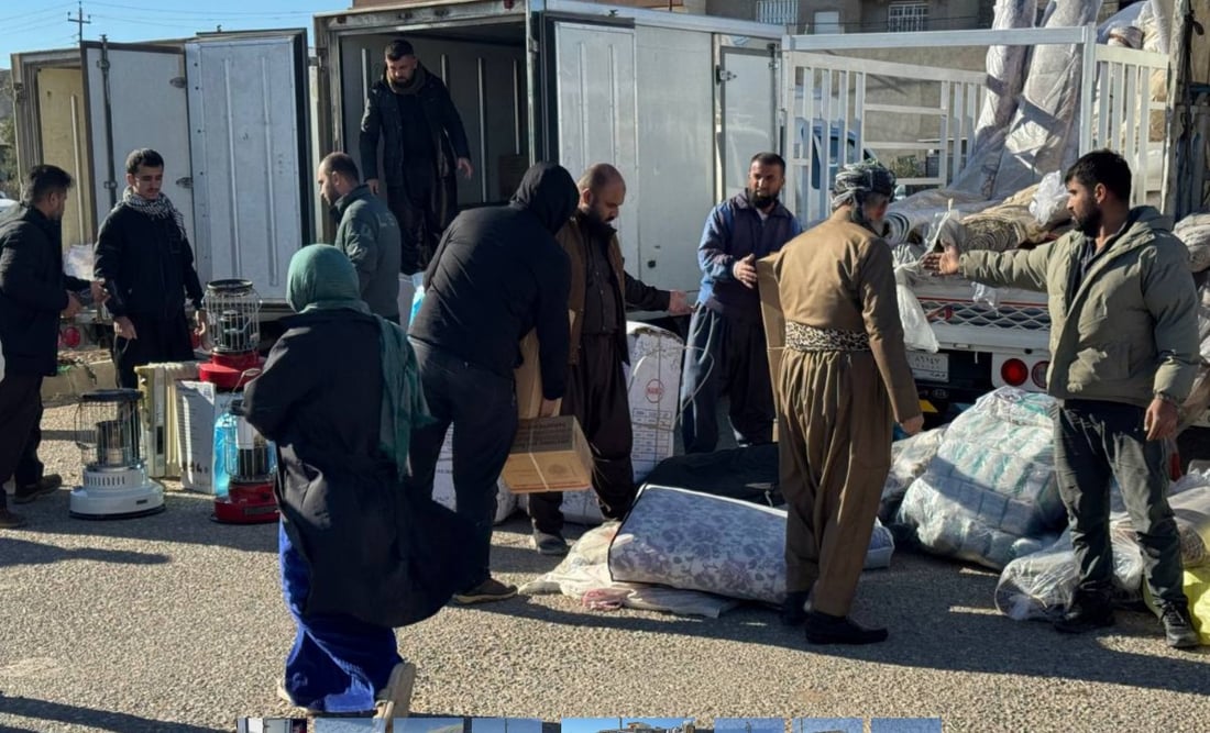 دەستمایەی دەربەندیخان 21 بارھەڵگر ھاوکاری بوو بۆ چەمچەماڵ