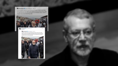 ئەو کەسەی شوێنپێی عەلی لاریجانی کەوتبوو گەیشتەوە ئیسڕائیل